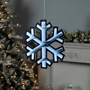 15" Snowflake Infinity Light