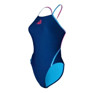 Aqua Sphere Essentials Adjustable Diamond Back Suits- Navy/Pink