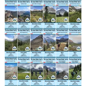 GoTrekkers- Great Divide Trail Official Map