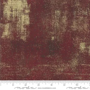 Grunge Burgundy 30150 297M 1/2 yard