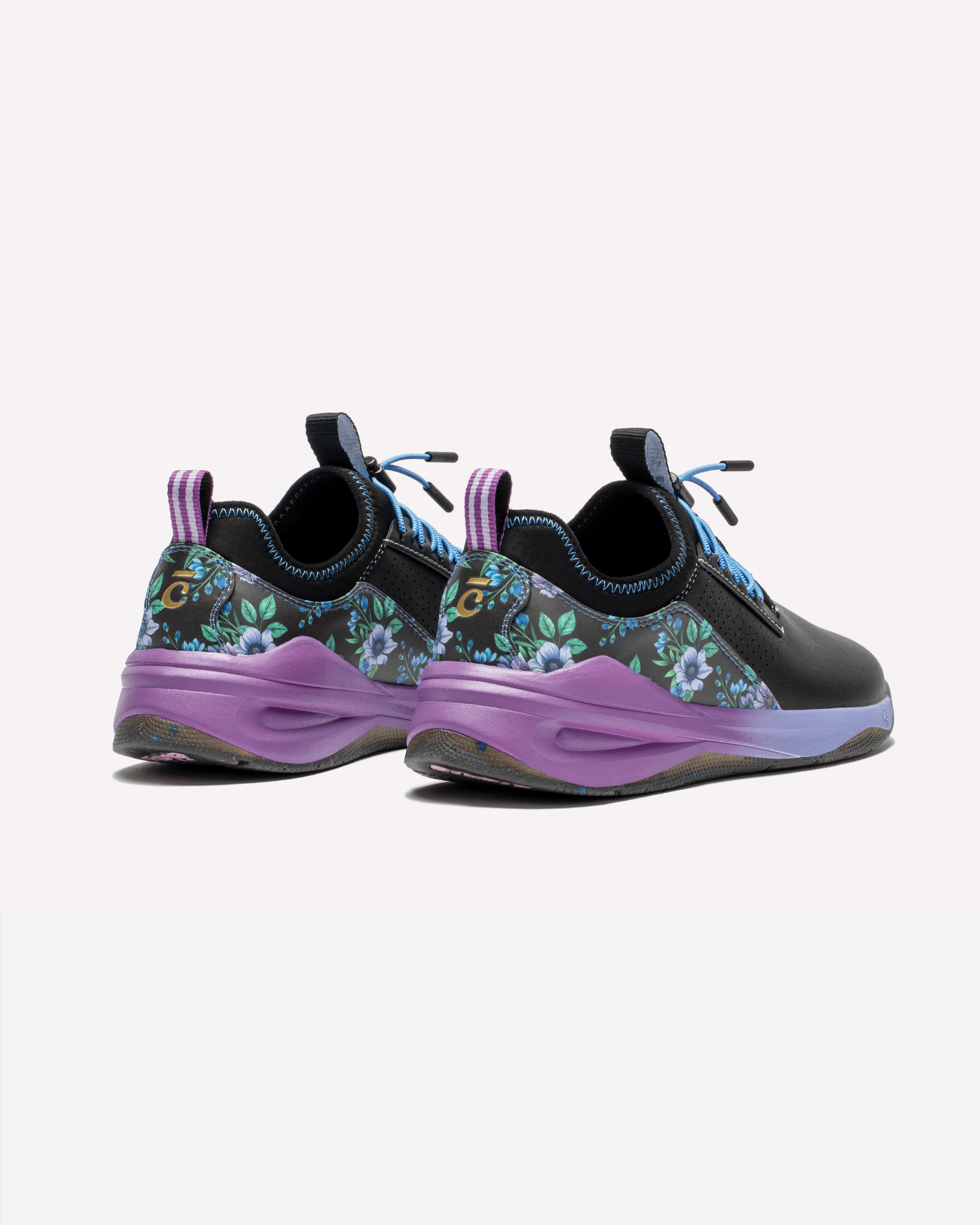 Men's Classic - Black Violet Floral