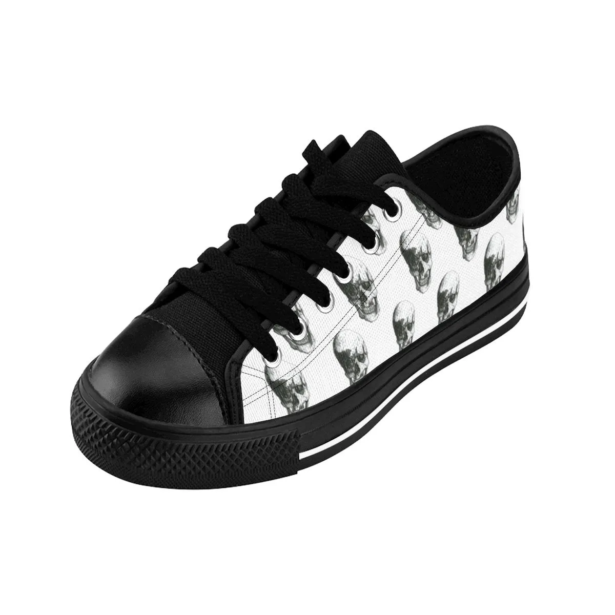 Men's Polka Skulls Sneakers by Robert Bowen