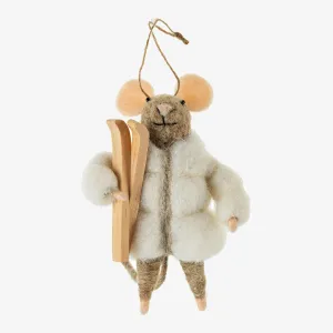 Montcler Felted Mouse Ornament