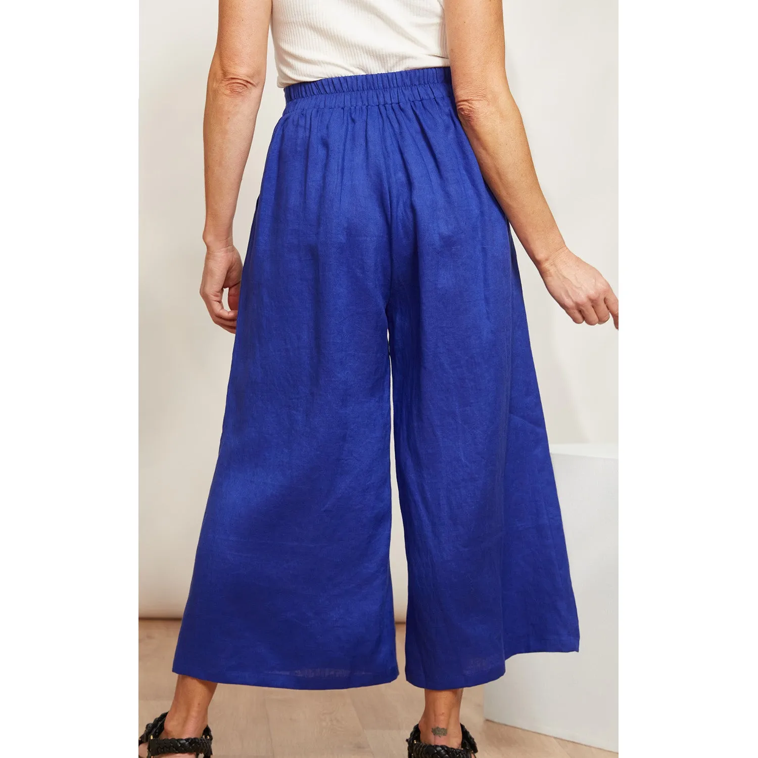 Pant Halcyon Crop - Cobalt