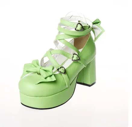 Princess Wrap Lolita Heels