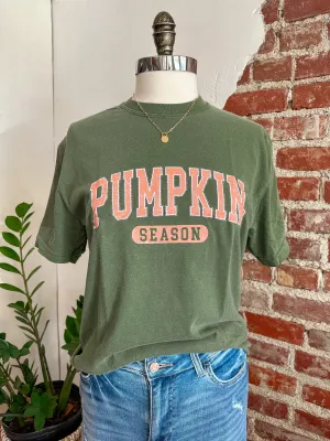 Pumpkin Season T-Shirt - Vintage Olive