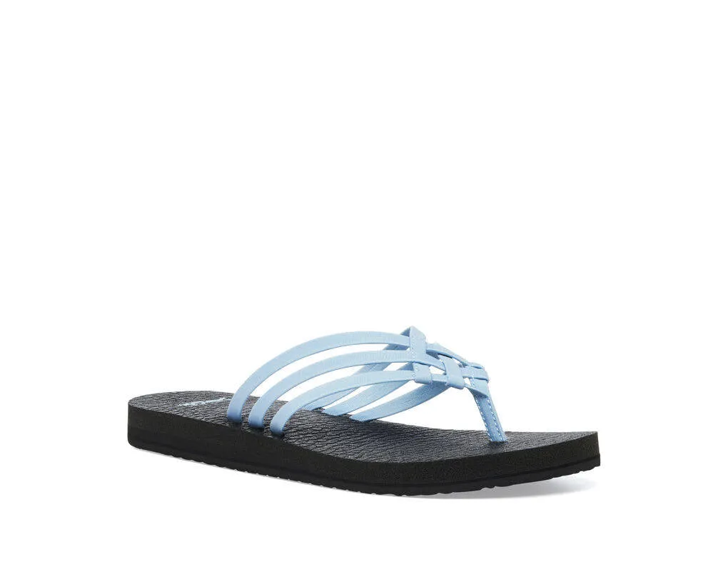 Sanuk Womens Yoga Sandy Clear Sky