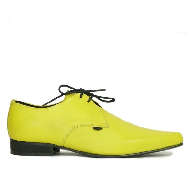 Underground Paul WINKLEPICKER Yellow Shoes