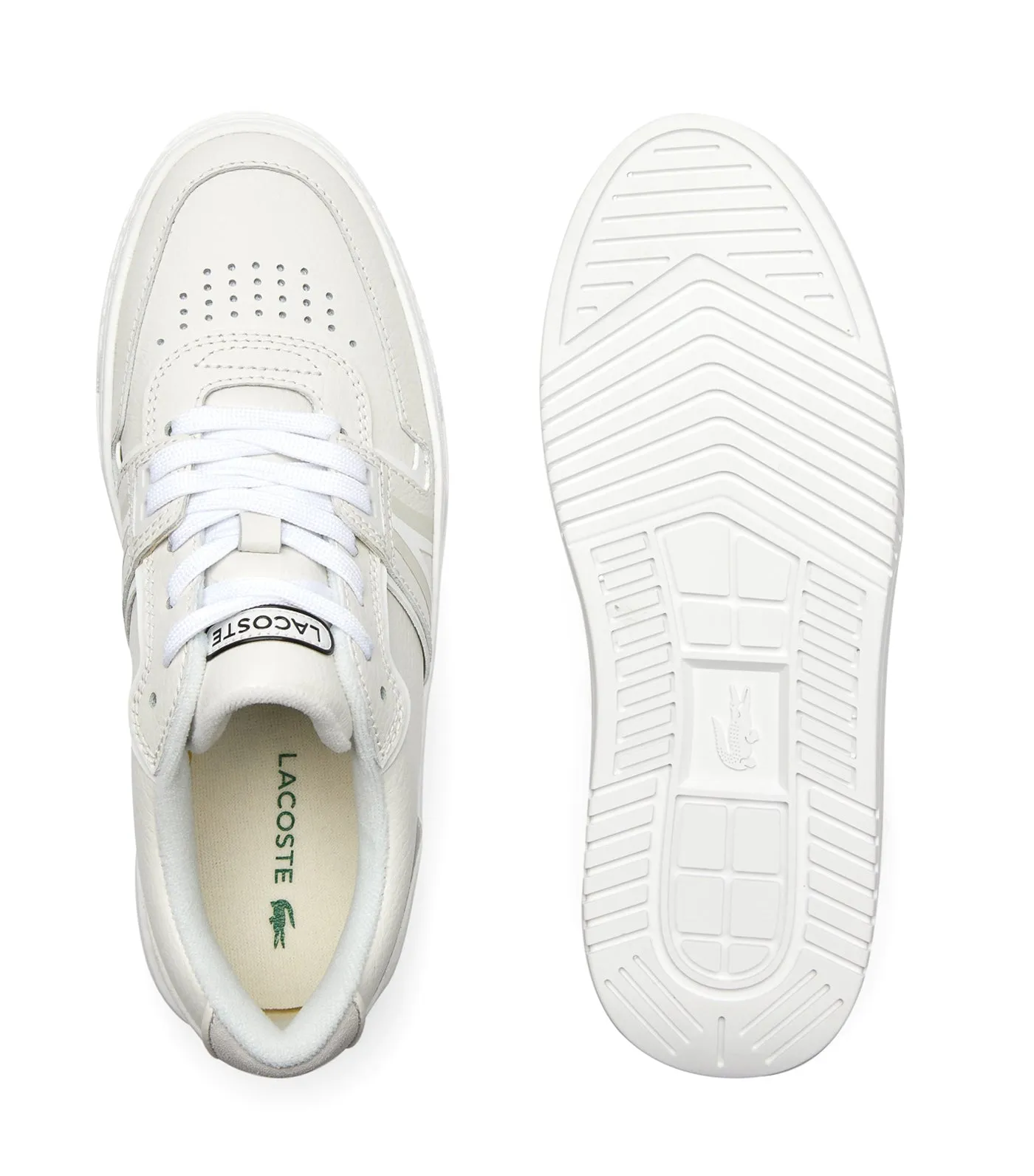 Women's L001 0321 1 Leather Sneakers White/Off White