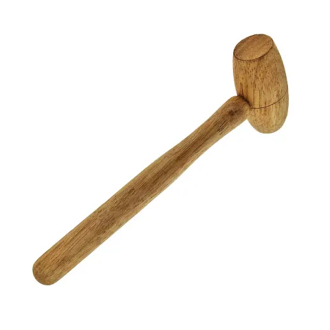 Wooden mallet I Oval head