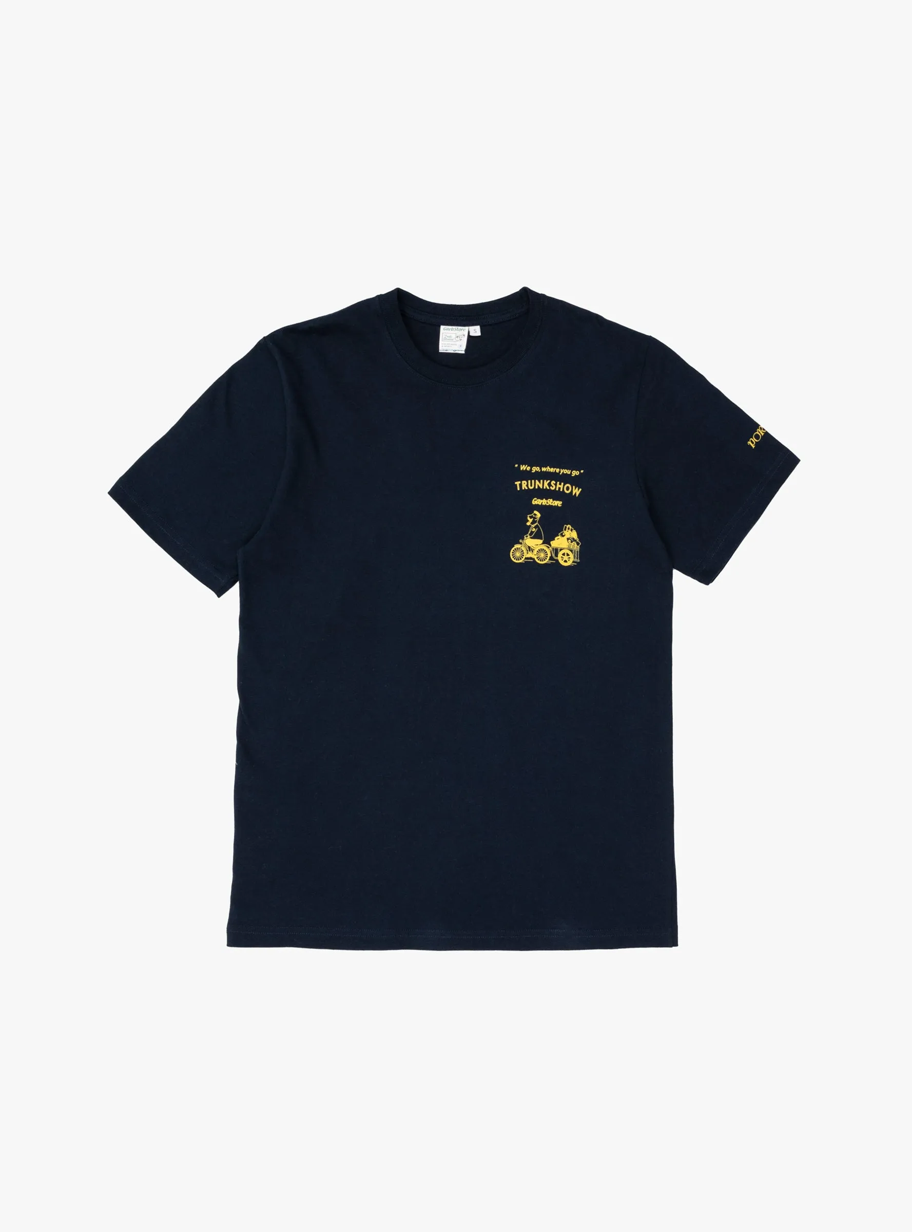 x Garbstore Trunkshow T-Shirt Navy