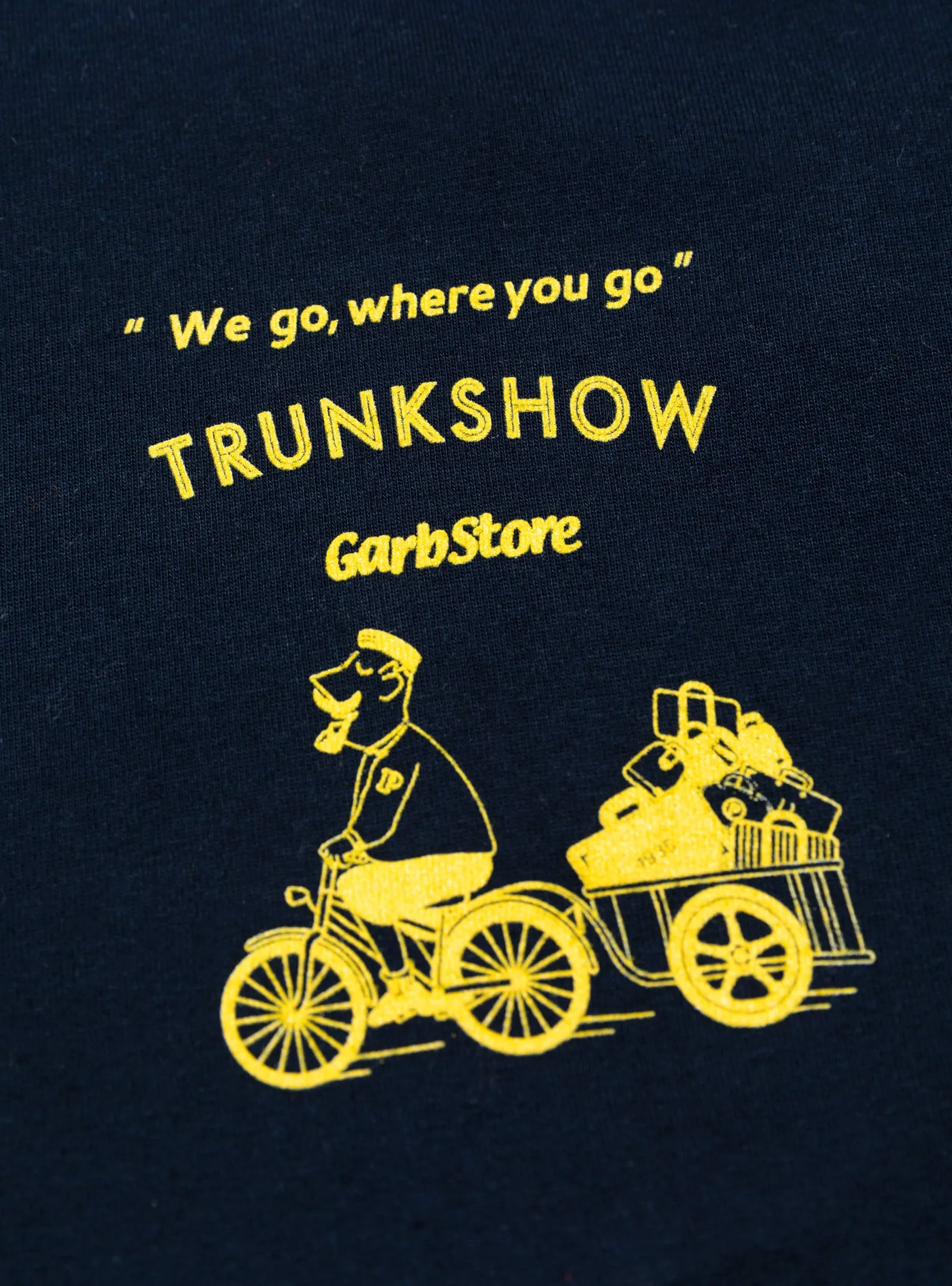 x Garbstore Trunkshow T-Shirt Navy